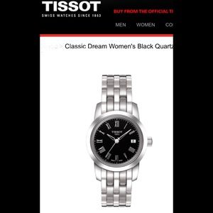 Tissot watch brand new never used with deluxe box.